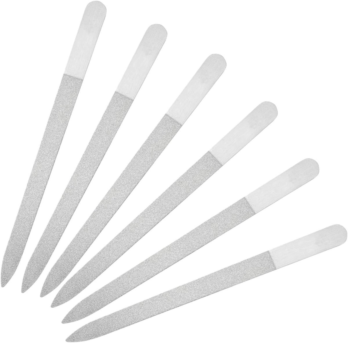 nagelgrepen 6 combinaties - roestvrij staal - antislip handgreep - professioneel nagelonderhoud - ShopVlot