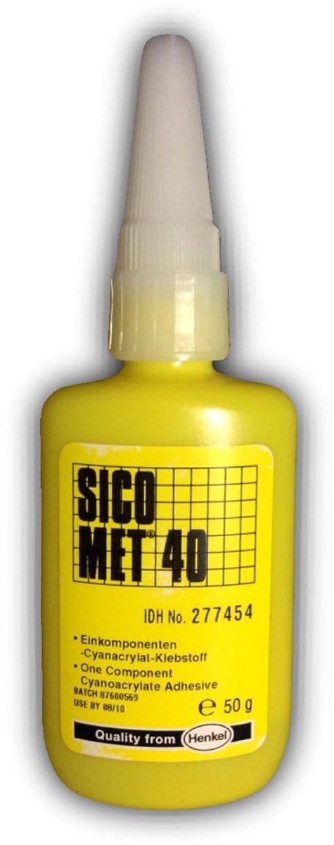 Superlijm 50 gr. - cyanoacrylaat - vloeibaar - ideaal voor kunststoffen - ShopVlot