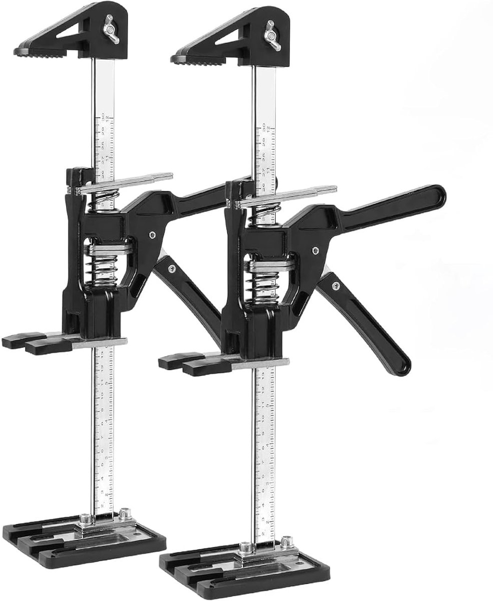 Handlifters 39cm met schaal - Solid staal - Aluminium handgreep - Voor het tillen en fixeren van tegels - ShopVlot