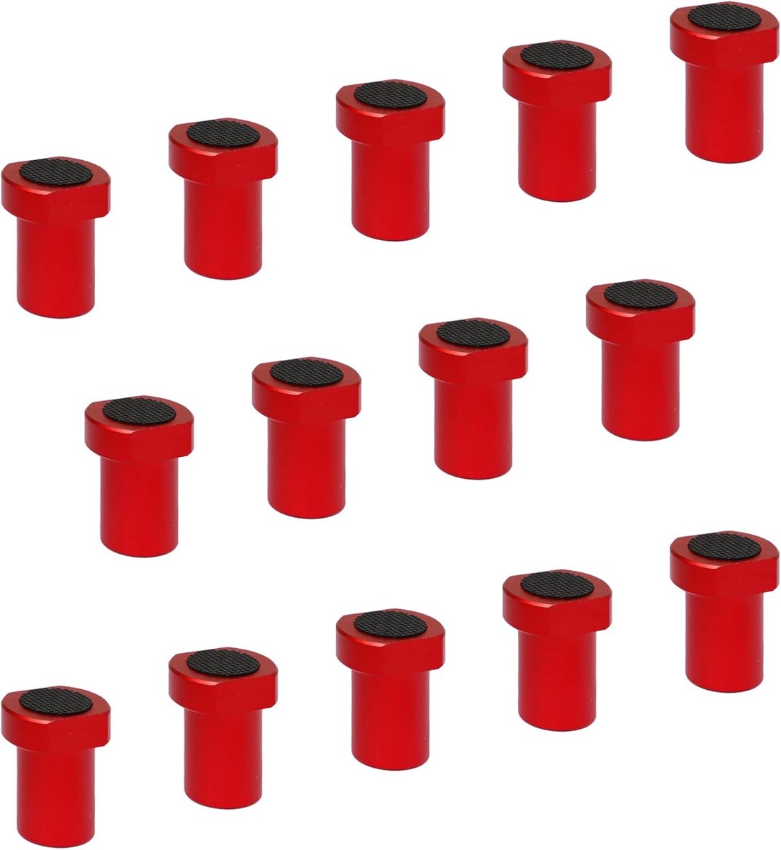 Bankhaken 14 stuks - 20 mm - inklapbaar aluminium - antislip pad voor stabiele positionering - ShopVlot