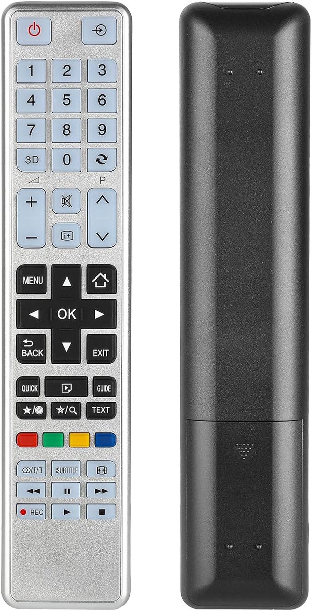 Afstandsbediening Toshiba TV CT-8040 - vervangend model - compatibel met diverse modellen - eenvoudig in gebruik - ShopVlot