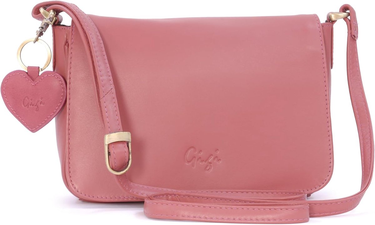 Dames schoudertas - Leren crossbody handtas - Organizer met lange verstelbare strap - Ideaal voor dagelijks gebruik - ShopVlot