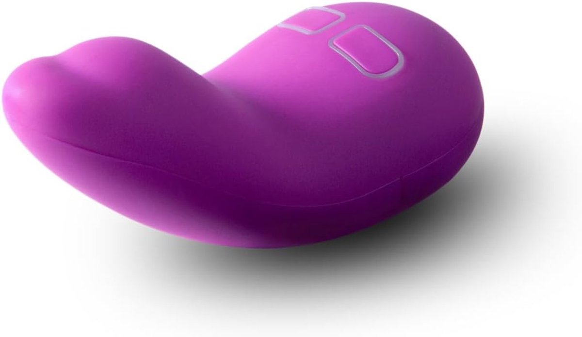 Vibrator XS 3 snelheden - paarse fluwelen uitvoering - ergonomisch ontwerp - genot voor jou - ShopVlot