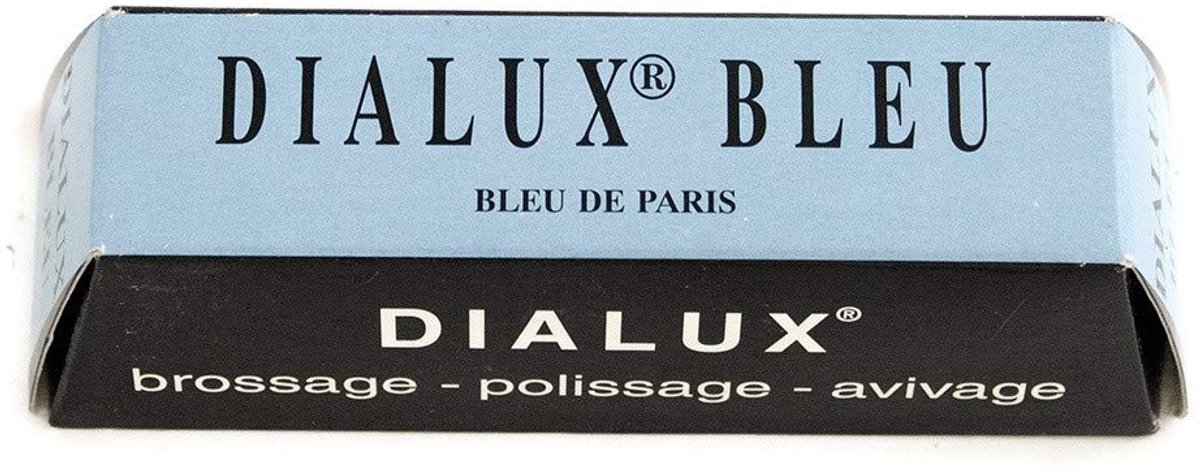 Polijstpasta voor metalen - Dialux Bleu - RVS afwerking - Gemiddelde korrel 20 um - ShopVlot