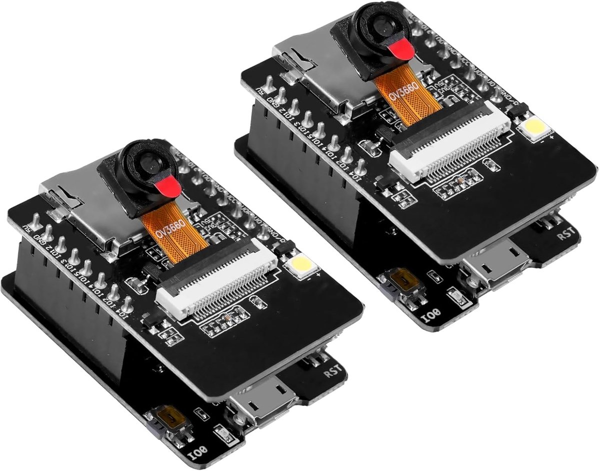 ESP32 CAM WiFi Bluetooth Board - Dual-Core met Camera OV3660 - 2.4G Antennes IPEX - Geschikt voor IoT-projecten - ShopVlot