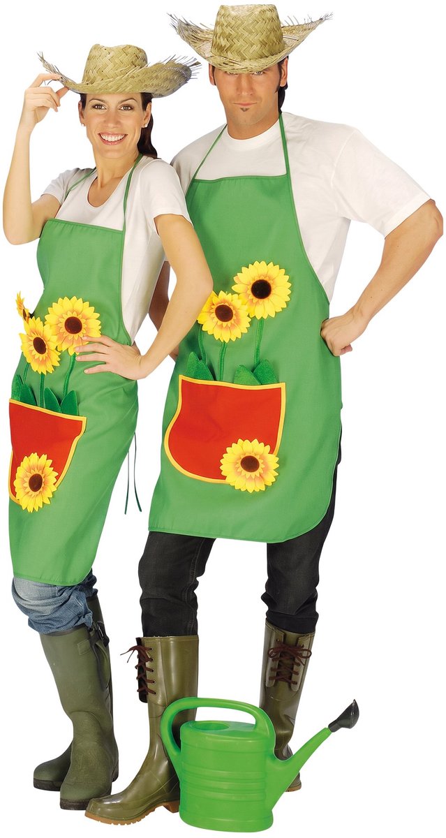 Tuinschort met bloemen