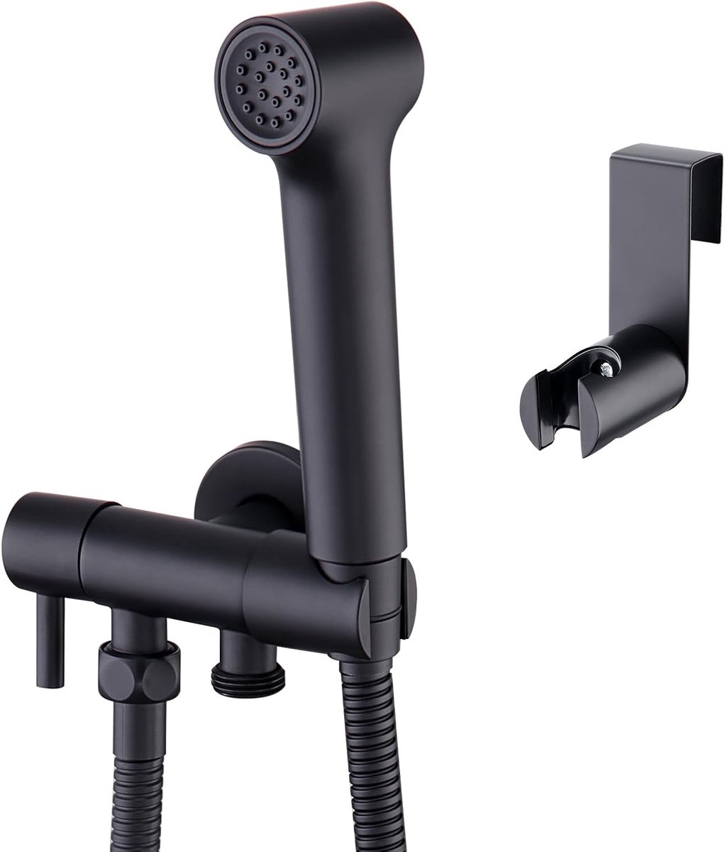 Bidet Handdouche Set - Wandmontage Messing - Verstelbare Spray - Voor Persoonlijke Hygiëne - ShopVlot