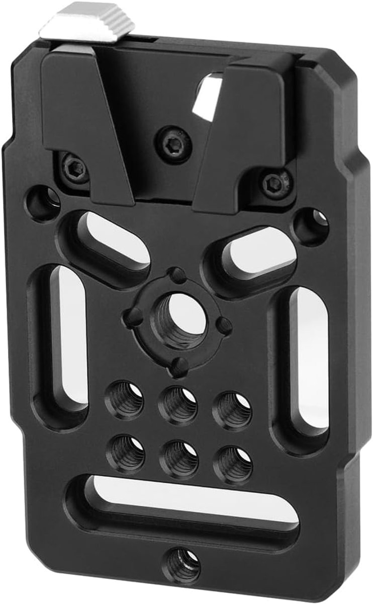 V-Mount batterijplaat - Aluminium legering - Snelle ontgrendeling - Geschikt voor DSLR camera - ShopVlot