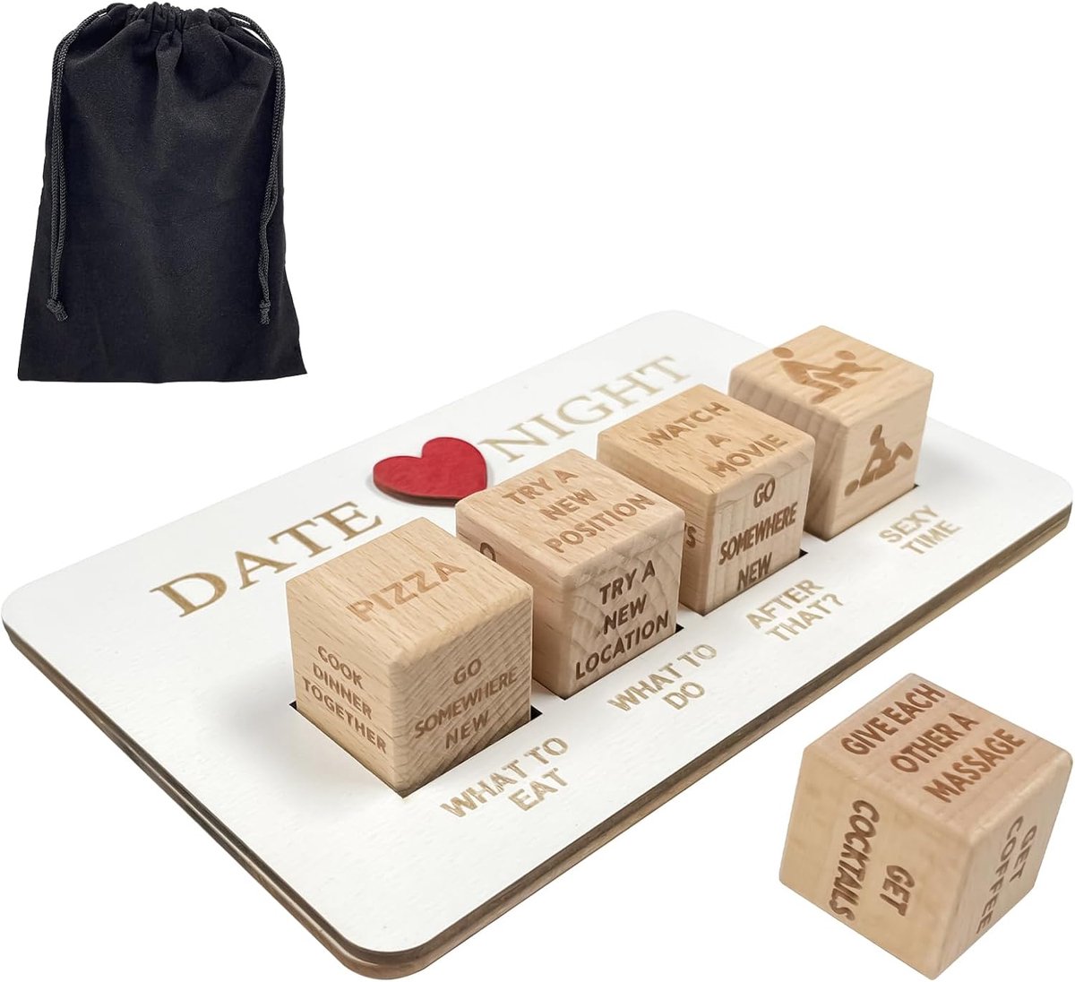 Beslissingsdobbelstenen set - koppelspel - leuk cadeau - versterk jullie band - ShopVlot