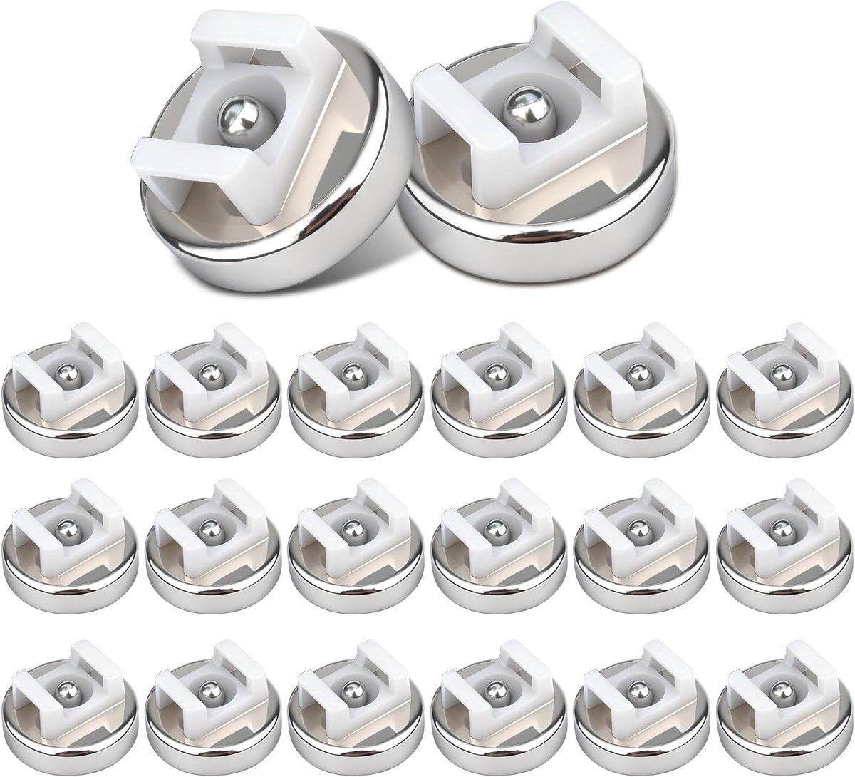 Magnetische kabelbinder 20pcs - 16mm/20mm/25mm basis - sterke magnetische kracht - ideaal voor kabelbeheer - ShopVlot