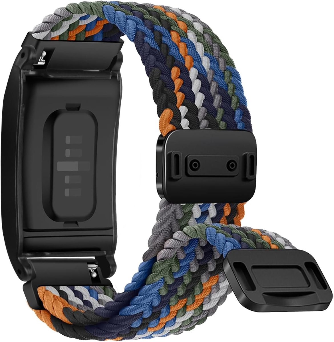 Vervangarmband WHOOP 5.0 - gevlochten nylon - duurzaam en stijlvol - voor optimale fit - ShopVlot
