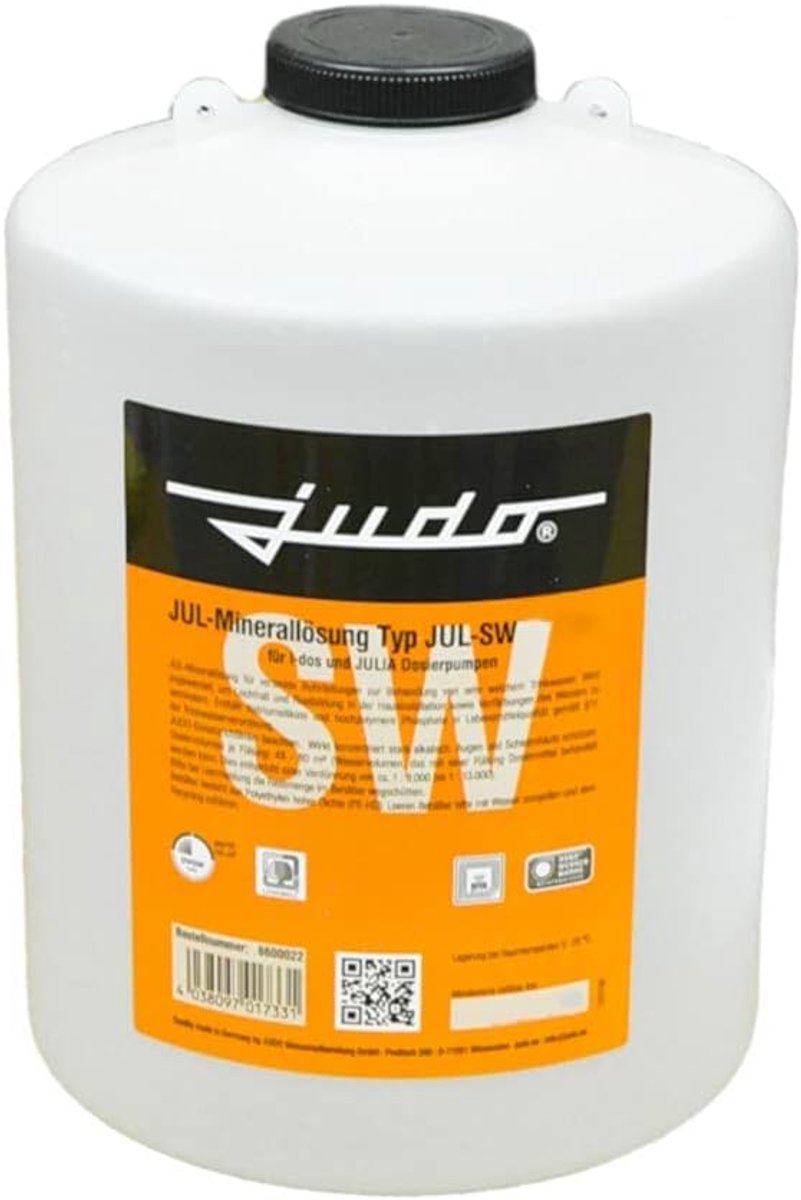 Judo mineralenoplossing 3 liter - vloeistof voor dosering - perfect voor vijvers en zwembaden - ShopVlot