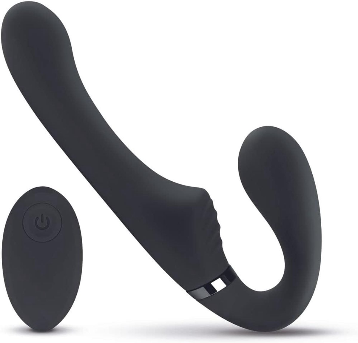 Strapon Vibrerende Dildo 22cm - Strapless - Ergonomisch - Ideaal voor partners - ShopVlot