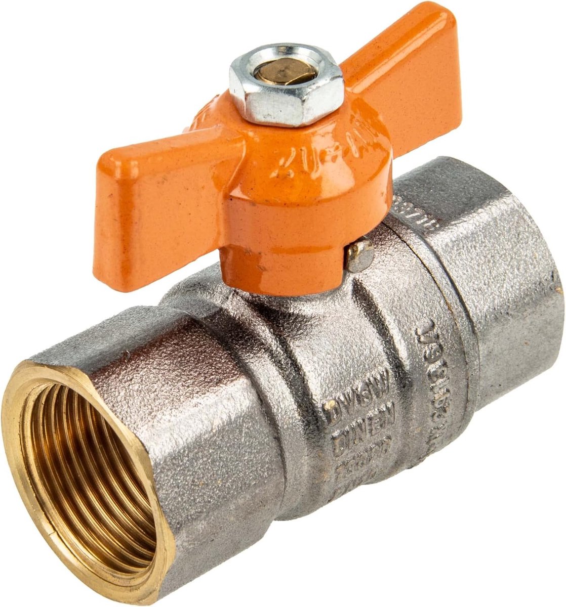 Kogelkraan 3/4 inch - vouwgreep - MS-verchroomd - bestand tegen diverse vloeistoffen - ShopVlot
