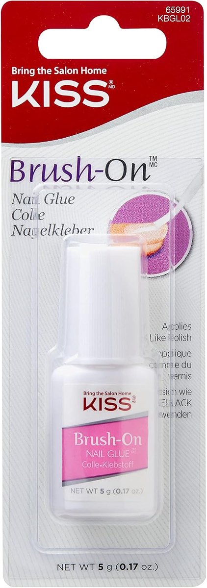 Nagellijm 5g met Borsteltje - Transparant - Voor Kunstnagels en Natuurlijke Nagels - SnelShoppen
