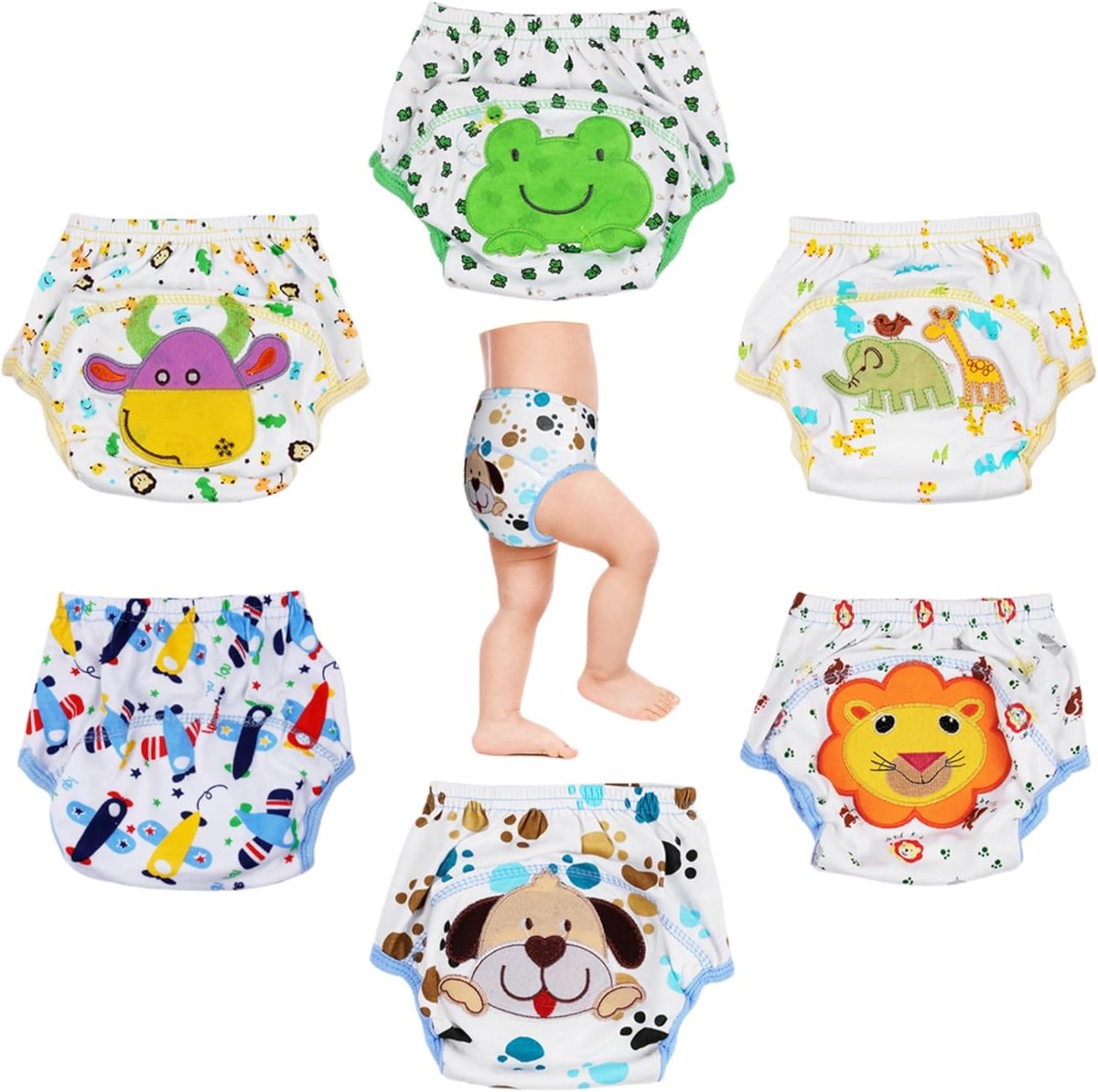 Zindelijkheidstraining luiers 6-pack - Waterdicht - Comfortabel en ademend - Ideaal voor toilettraining - SnelShoppen