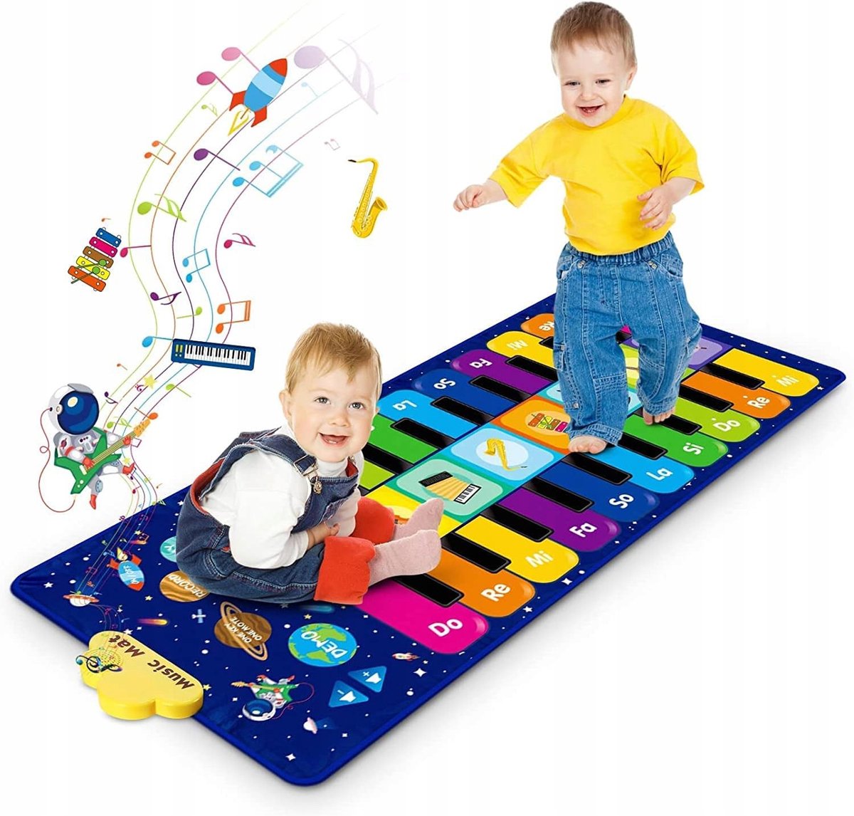 Muzikale Dansmat Piano Speelkleed met 35 Geluiden en Instrumenten