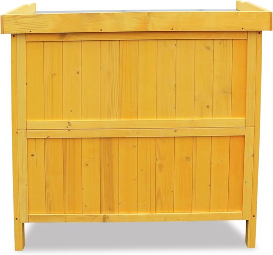 Tuintafel met onderkast, 98 x 48 x 95 cm — afbeelding 3