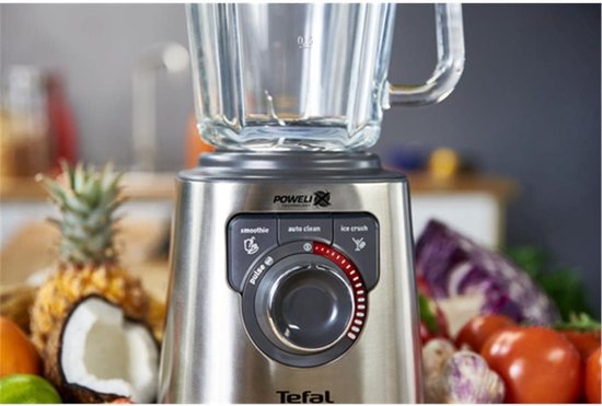 High Speed Blender - Smoothie Maker - Gezonde Maaltijden Bereiden - Powelix Technologie - 2L - RVS/Donkergrijs — afbeelding 4