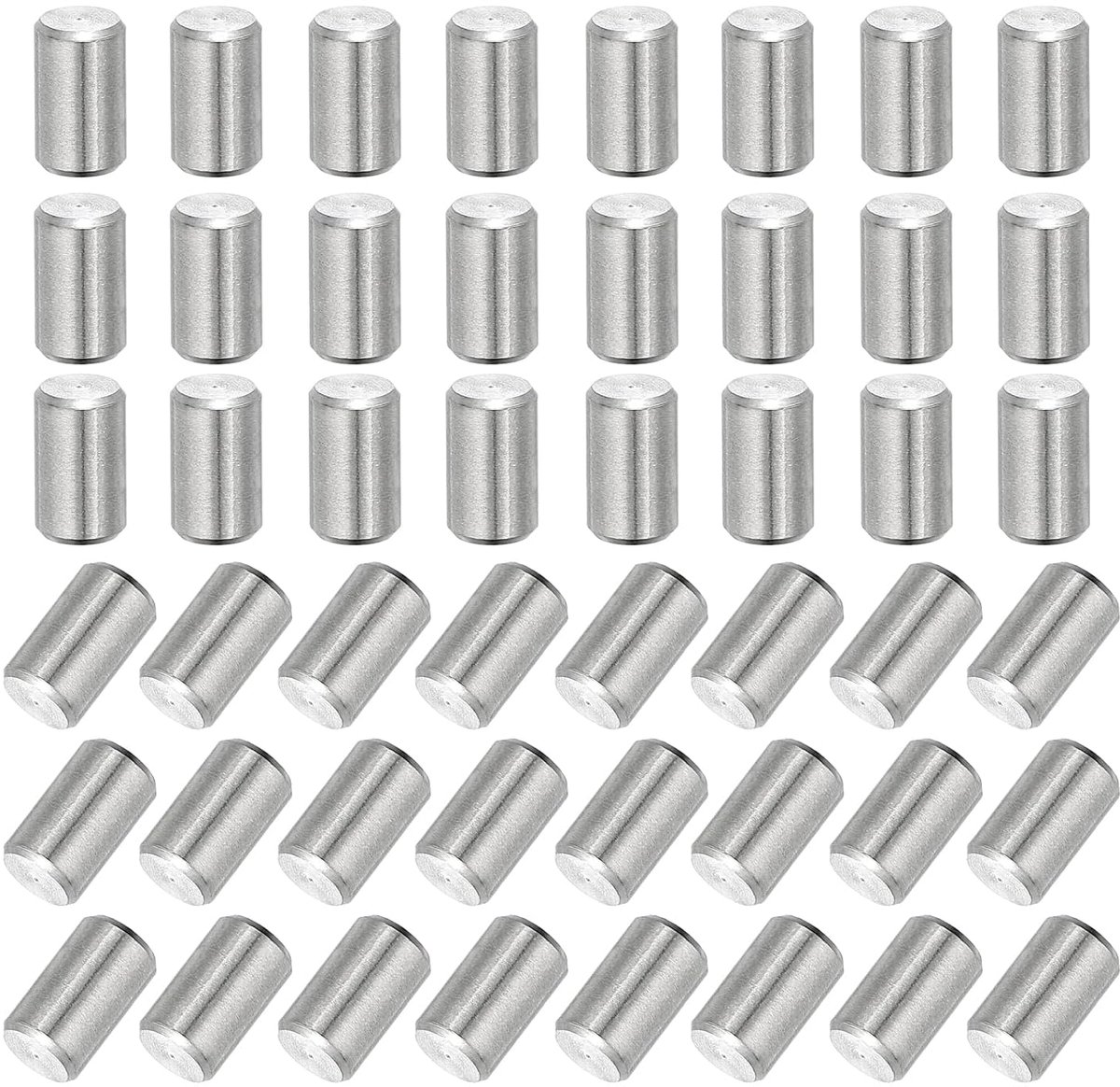 110 stuks 304 roestvrij staal cilinderpen 5mm diameter, 8mm lengte deuvelstiften metalen schapbouten voor kledingkast commode kast boekenkast industrie huishouden meubels rekken