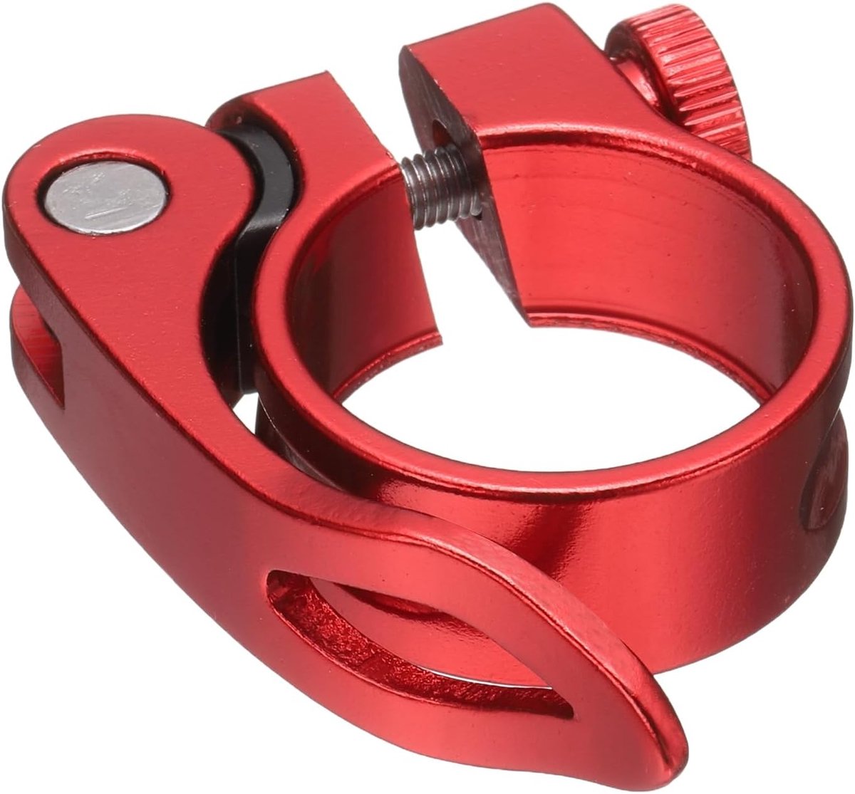 VVGoods - Fietszadelsteunklem 31,8 mm aluminiumlegering voor fiets mountainbike racefiets zadelpen rood