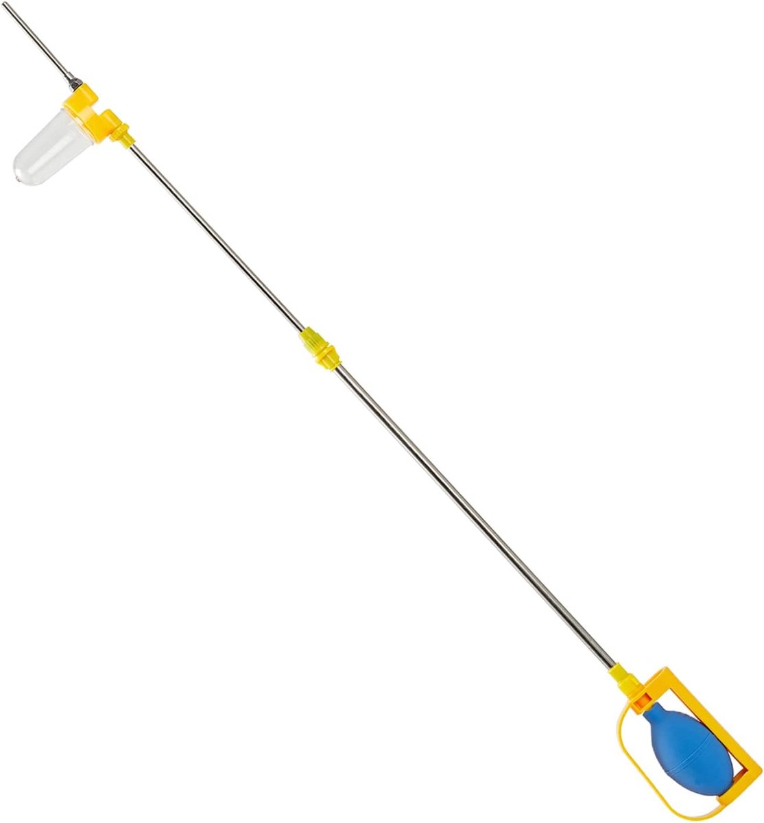 Poedersproeier (12"-42") Poederdispenser Diatomeeënaarde Stofdoek Thuis Poeder Applicator Puffer Sproeier voor Multifunctioneel Binnen en Buiten Gebruik Lengte Verstelbaar11111, PFQI0912