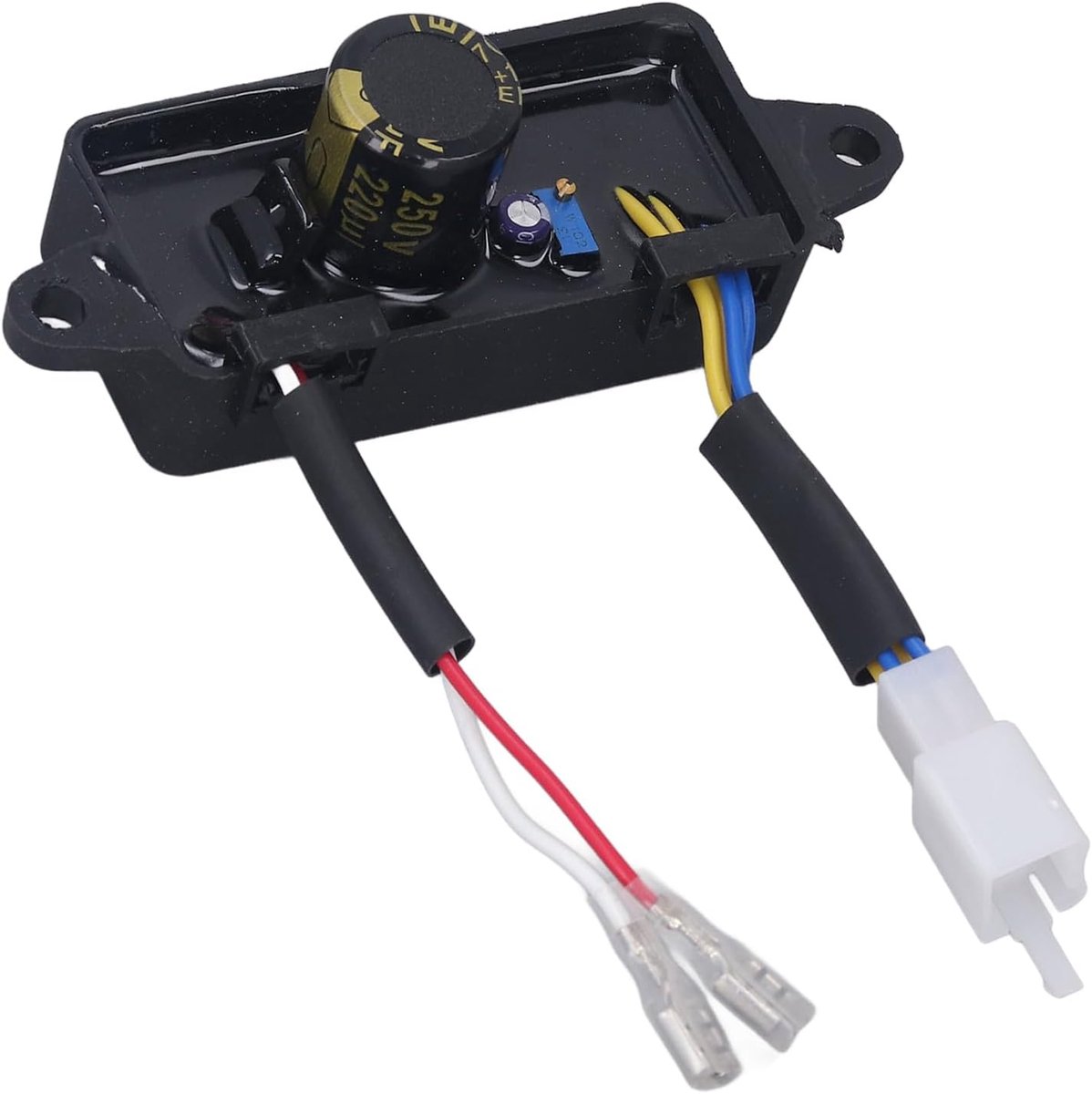 Automatische Spanningsregelaar Enkele Drie Fasen 220V 380V Generator Spanningsregelaar Plastic Lange Termijn