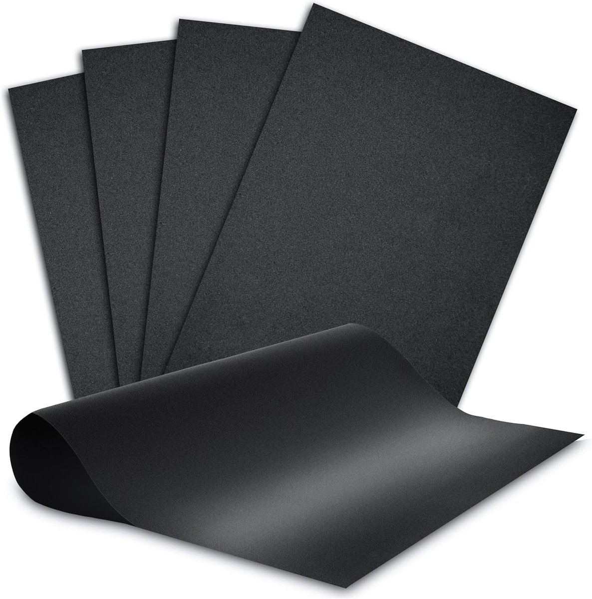 Thijox - Grillmat Set 5-delig - Herbruikbaar en Anti-aanbak - 40 x 33 cm voor Gas-, Elektrische en Houtskoolbarbecues - Ideaal voor Tuin, Feest en Cam