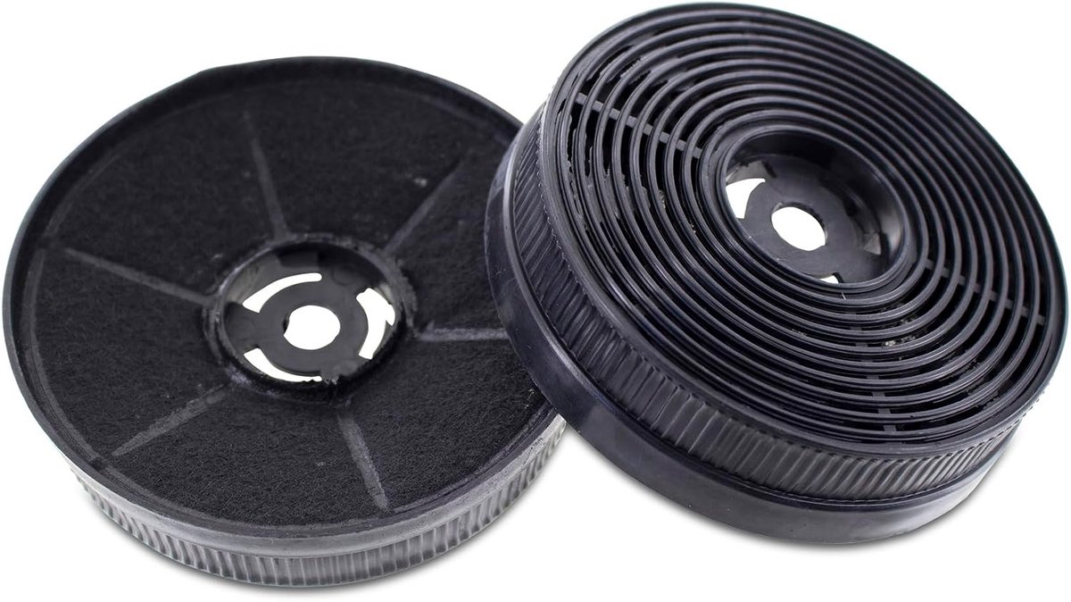 2 x actief koolstoffilter filter voor PKM CF140 PROKIRA PRCF140 Klarstein 10032844 Respekta MIZ0060 voor afzuigkap