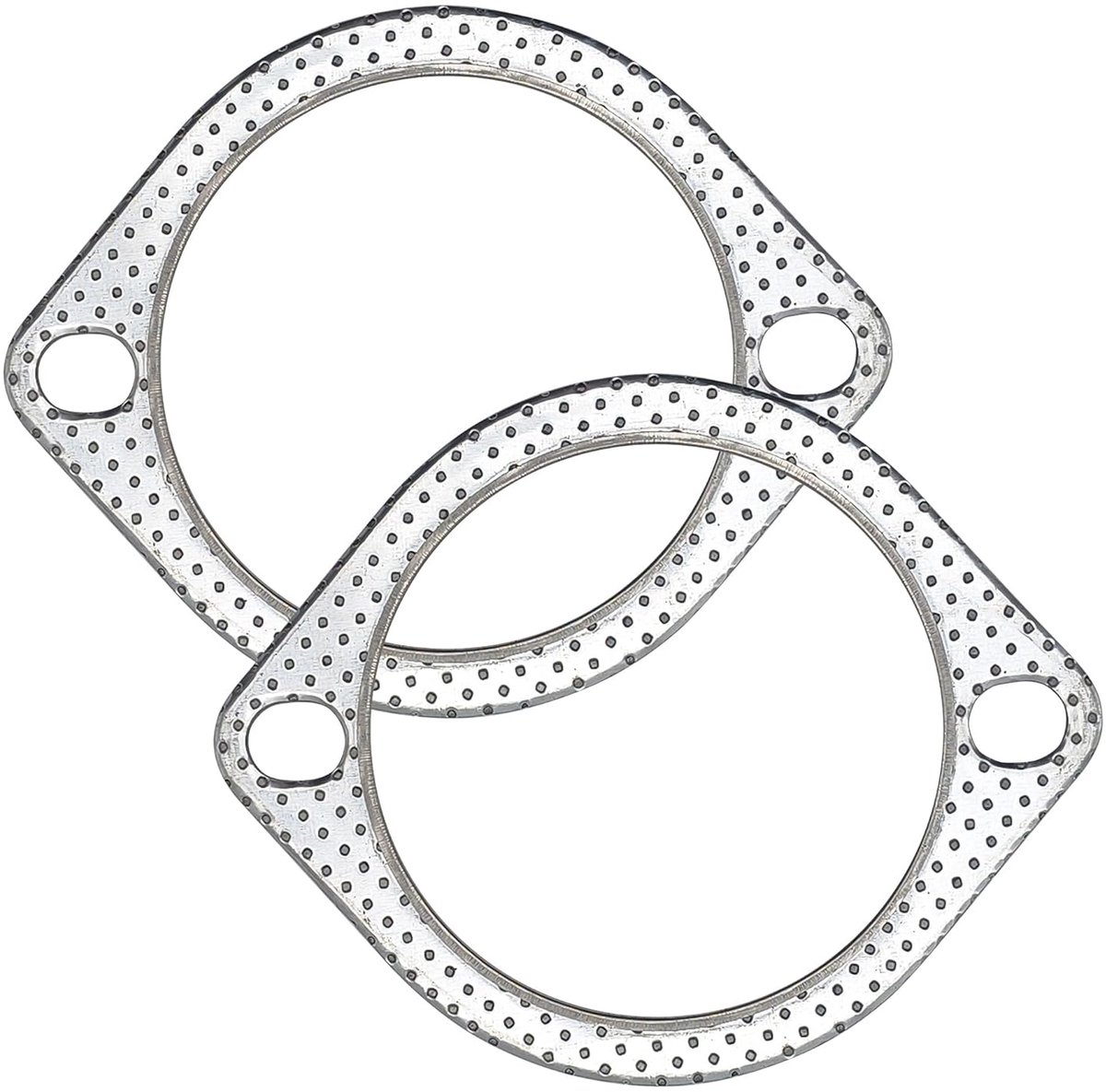 Uitlaatafdichting 3.5 inch - Hoogtemperatuur grafiet - Inclusief 2 schroeven - Voor optimale geluidsisolatie - ShopVlot