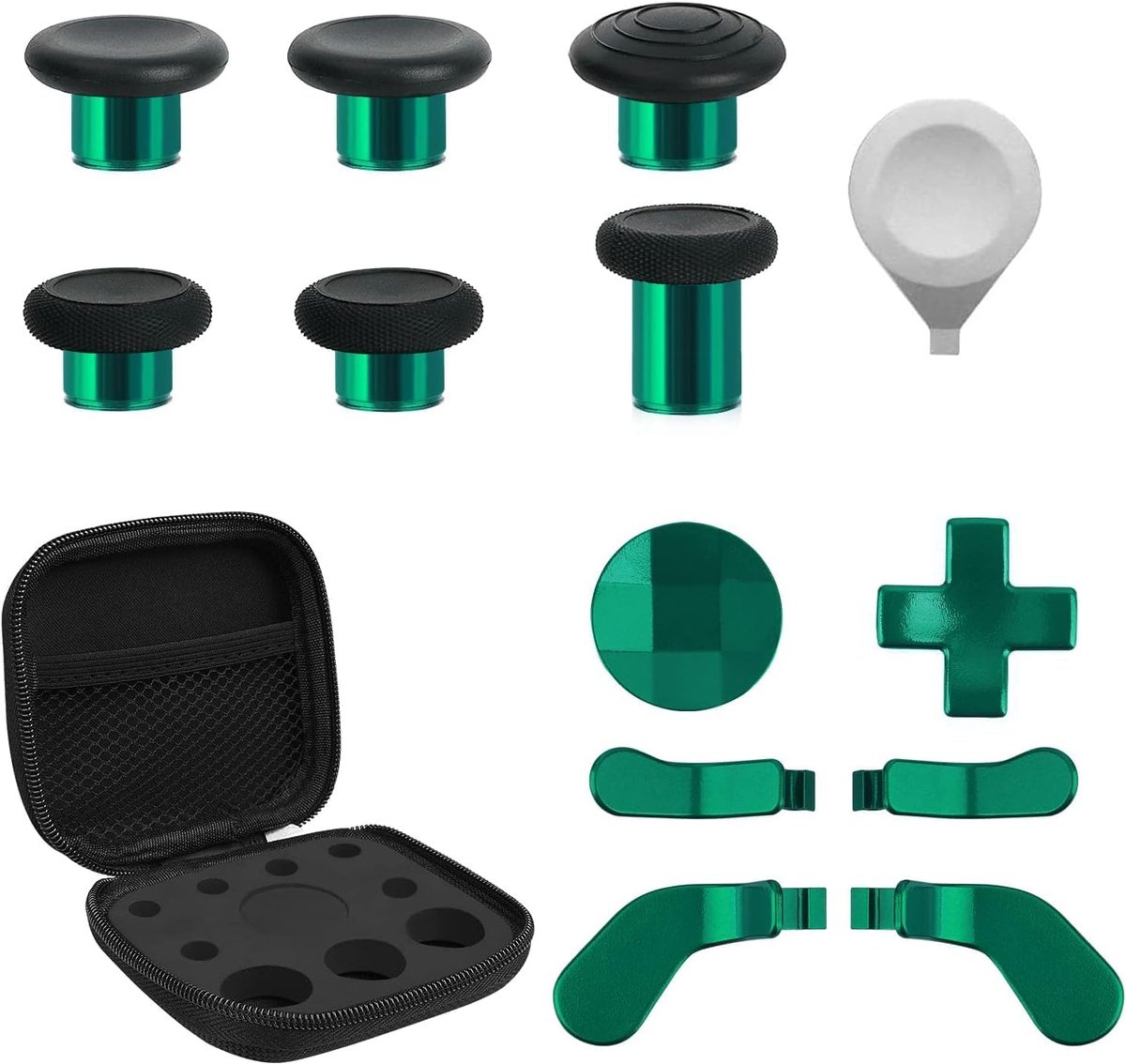 Duimsticks voor Xbox Elite Controller - 13 in 1 Set - Metalen Plating - Verhoog je gaming ervaring - ShopVlot