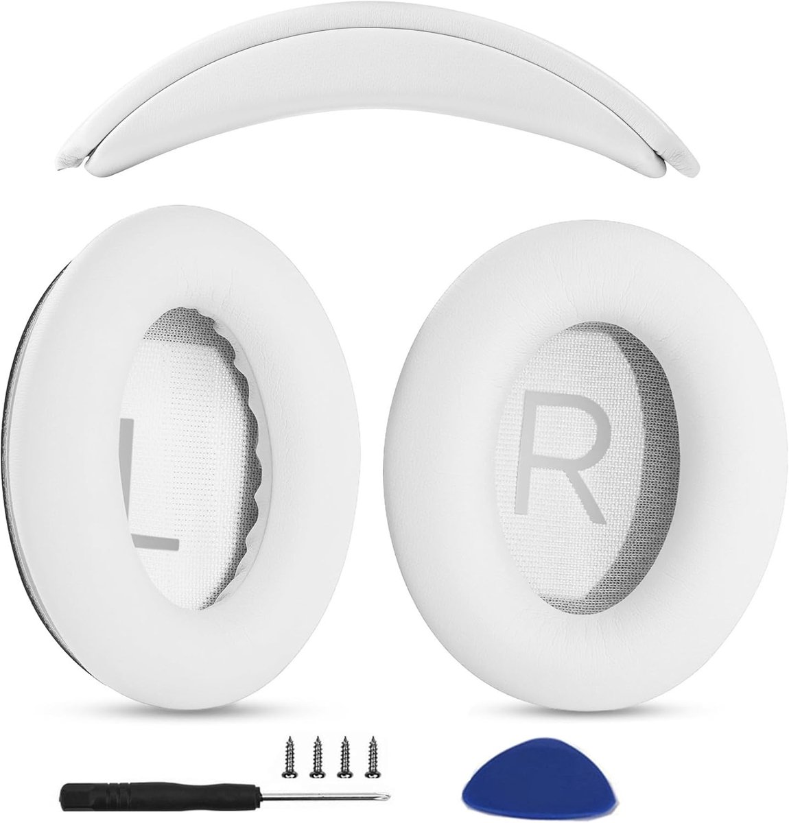 Oorkussens + Hoofdband Vervangingsset - Geschikt voor Bose QuietComfort 45 QC45 QC35 QC35 II - ShopVlot