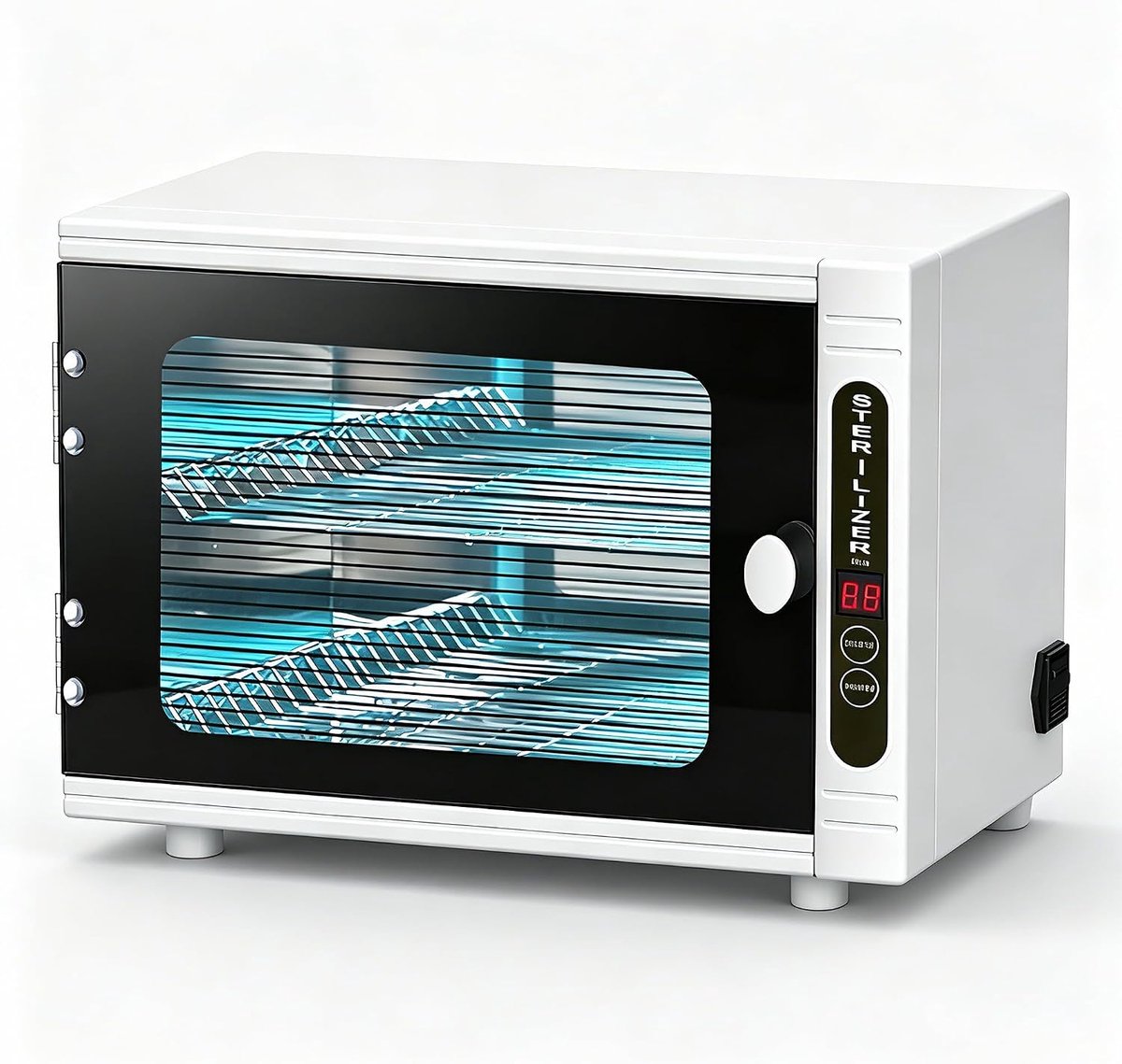 UV-sterilisator met timer - grote capaciteit - digitaal display - grondige desinfectie - ShopVlot