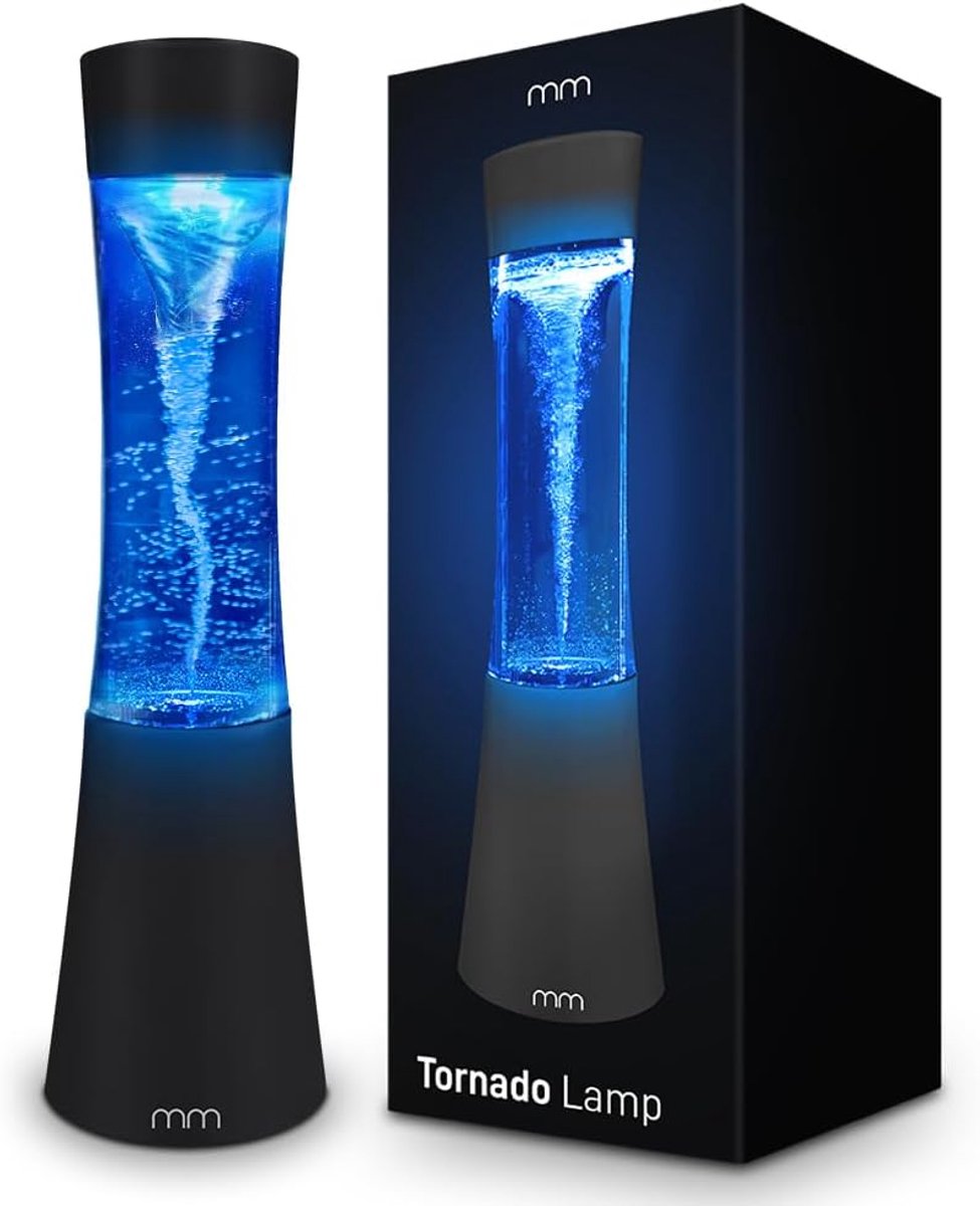 Tornado lamp - RGB LED kleuren - Betoverend effect - Creëer sfeer in elke ruimte - ShopVlot