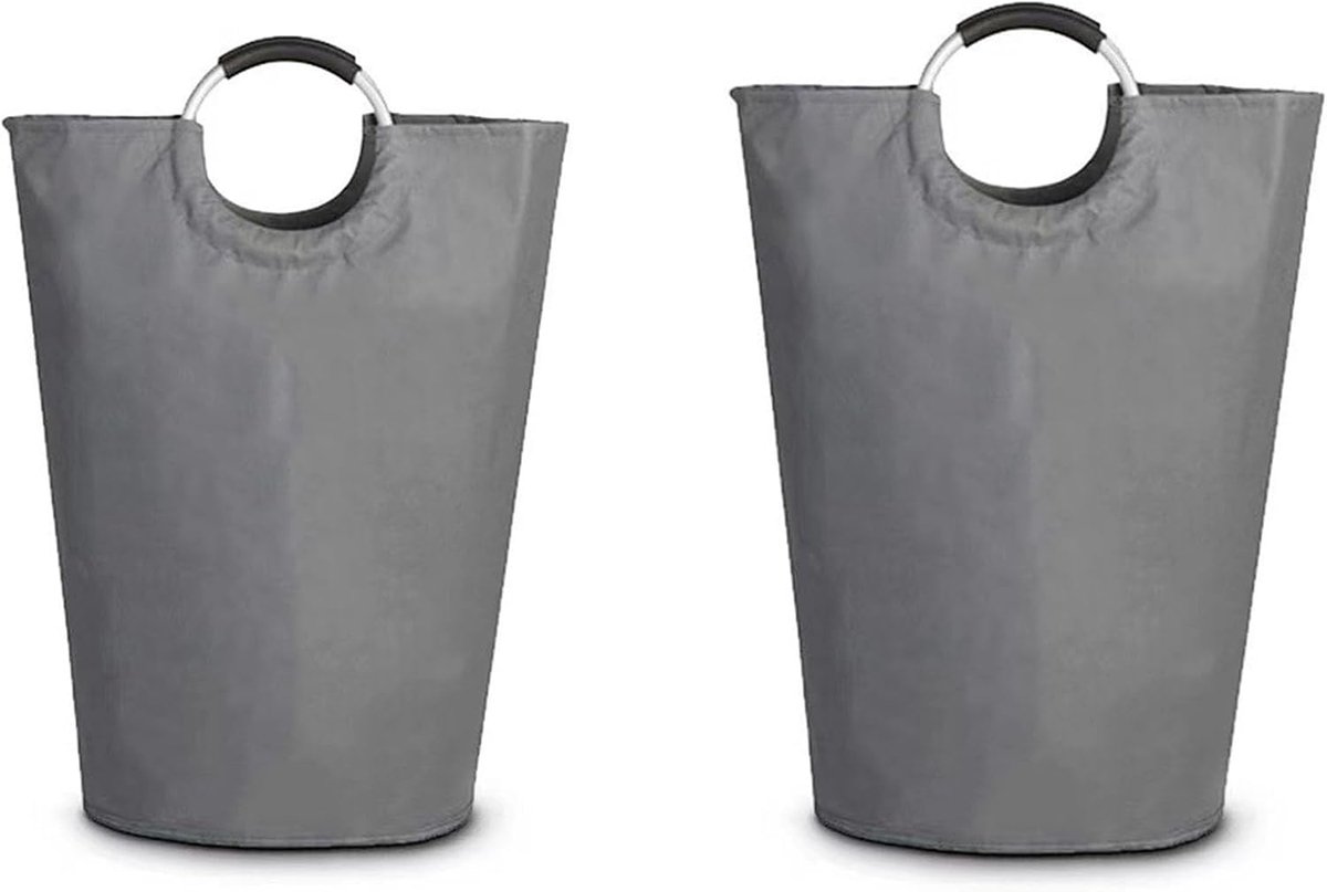 Wasmand groot 82L/90L - Vouwbaar - Duurzaam textiel - Ideaal voor reizen of college - ShopVlot