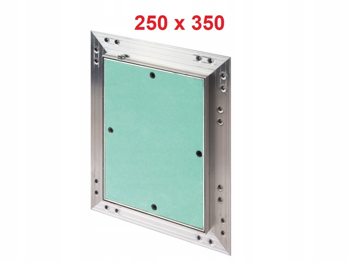 Inspectieluik 250x350mm Aluminium met Gipsplaat