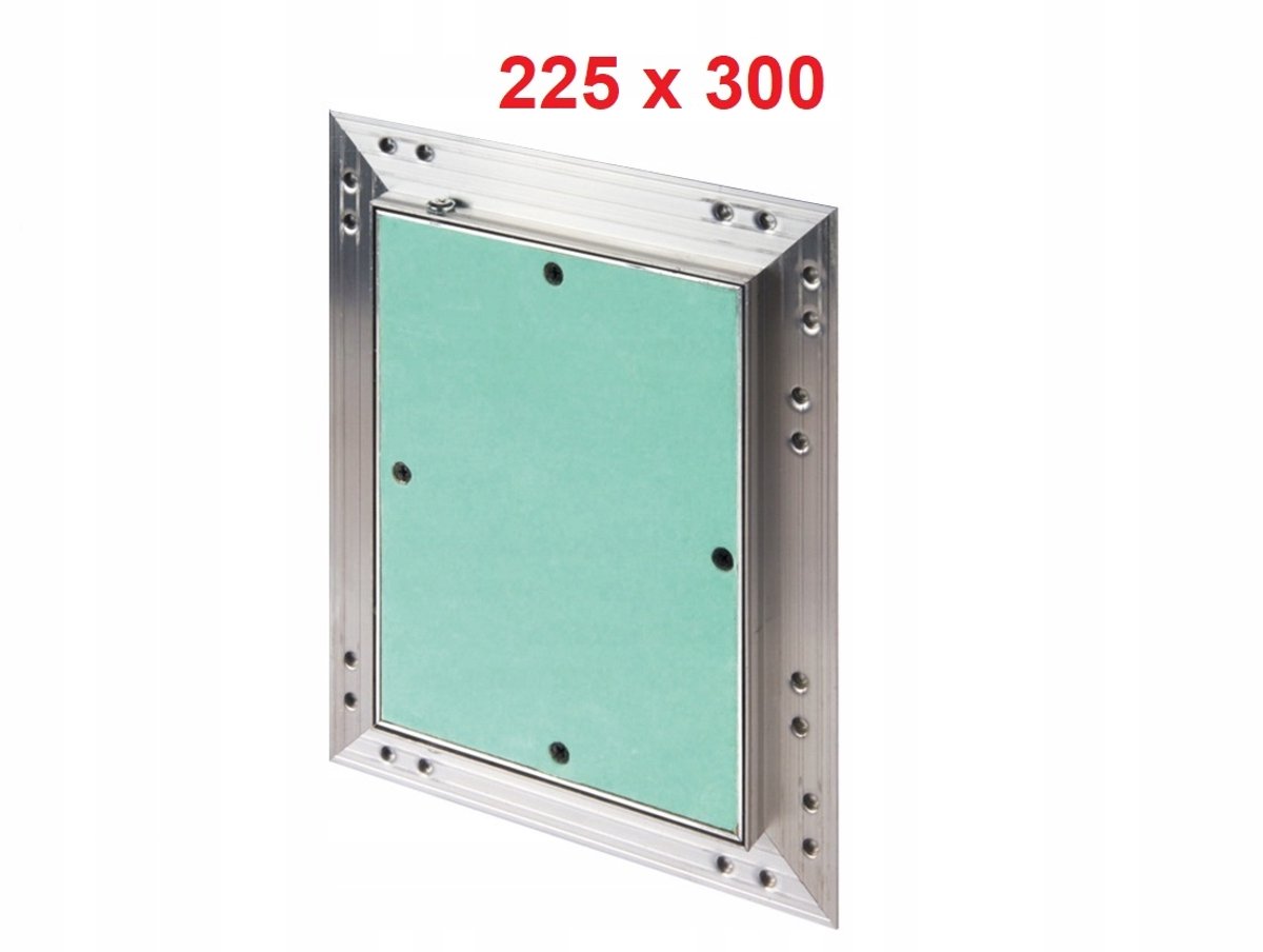 Toegangsdeur 225x300mm Aluminium Gipsplaat - Verborgen Inspectie