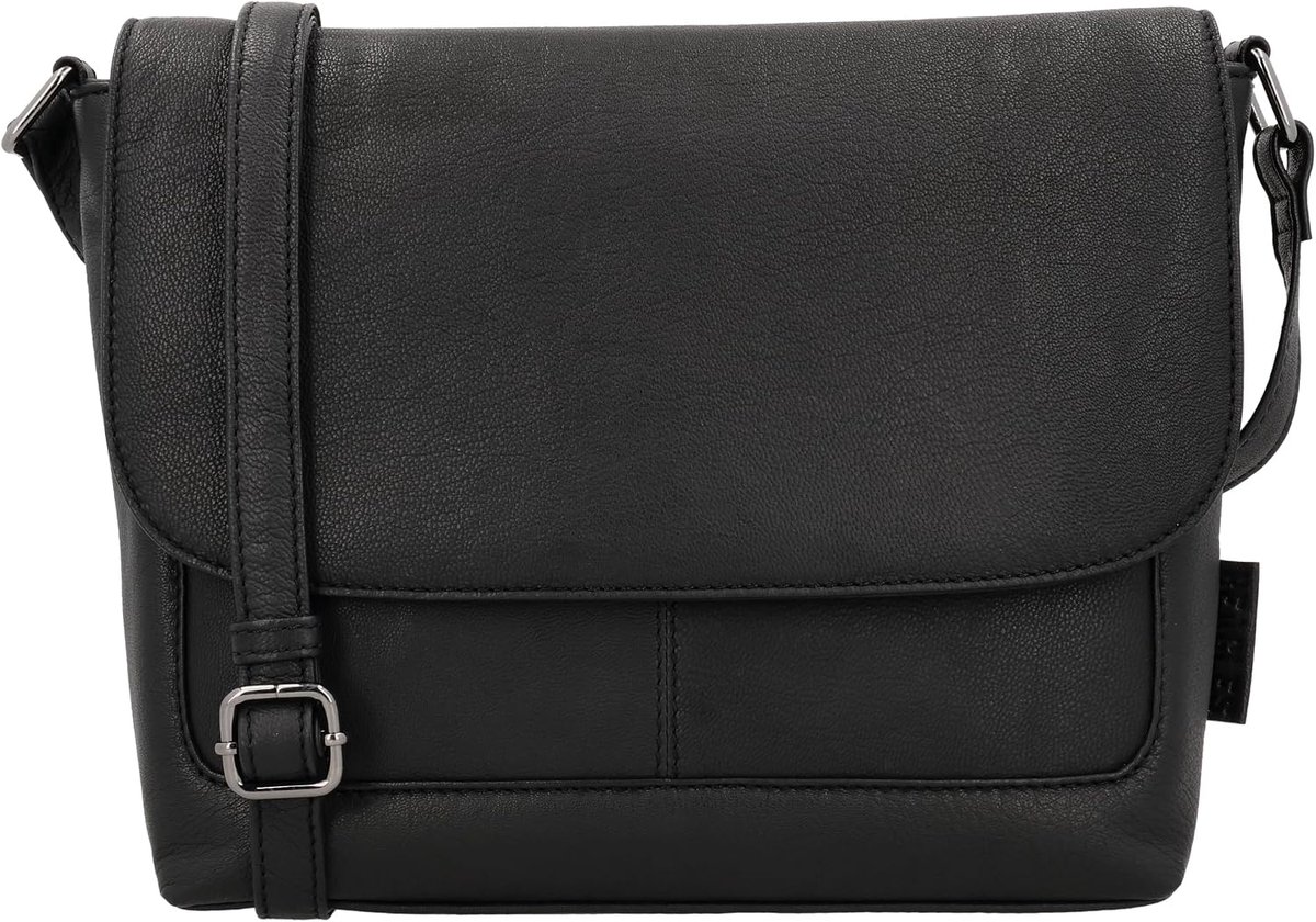 Schoudertas middelgroot - leren crossbodytas - meerdere vakken - stijlvolle dameshandtas - ShopVlot