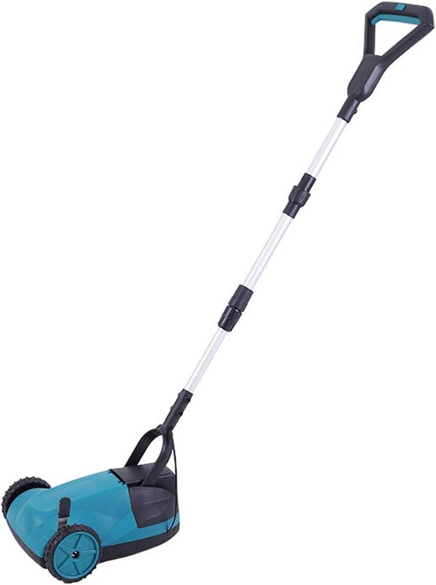 Elektrische Grasmaaier - Lichtgewicht Grasmaaier - Gazon Onderhoud - Borstelloze Motor - 21 cm Maaibreedte - Blauw