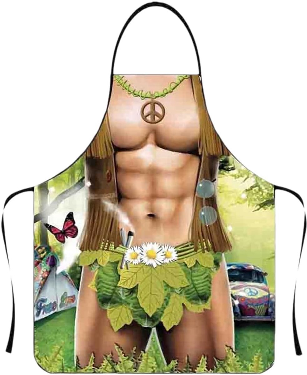Kookschort voor Mannen - Verstelbaar en Waterdicht - Gepersonaliseerd BBQ Schort - Ideaal voor Barbecue Feest - SnelShoppen