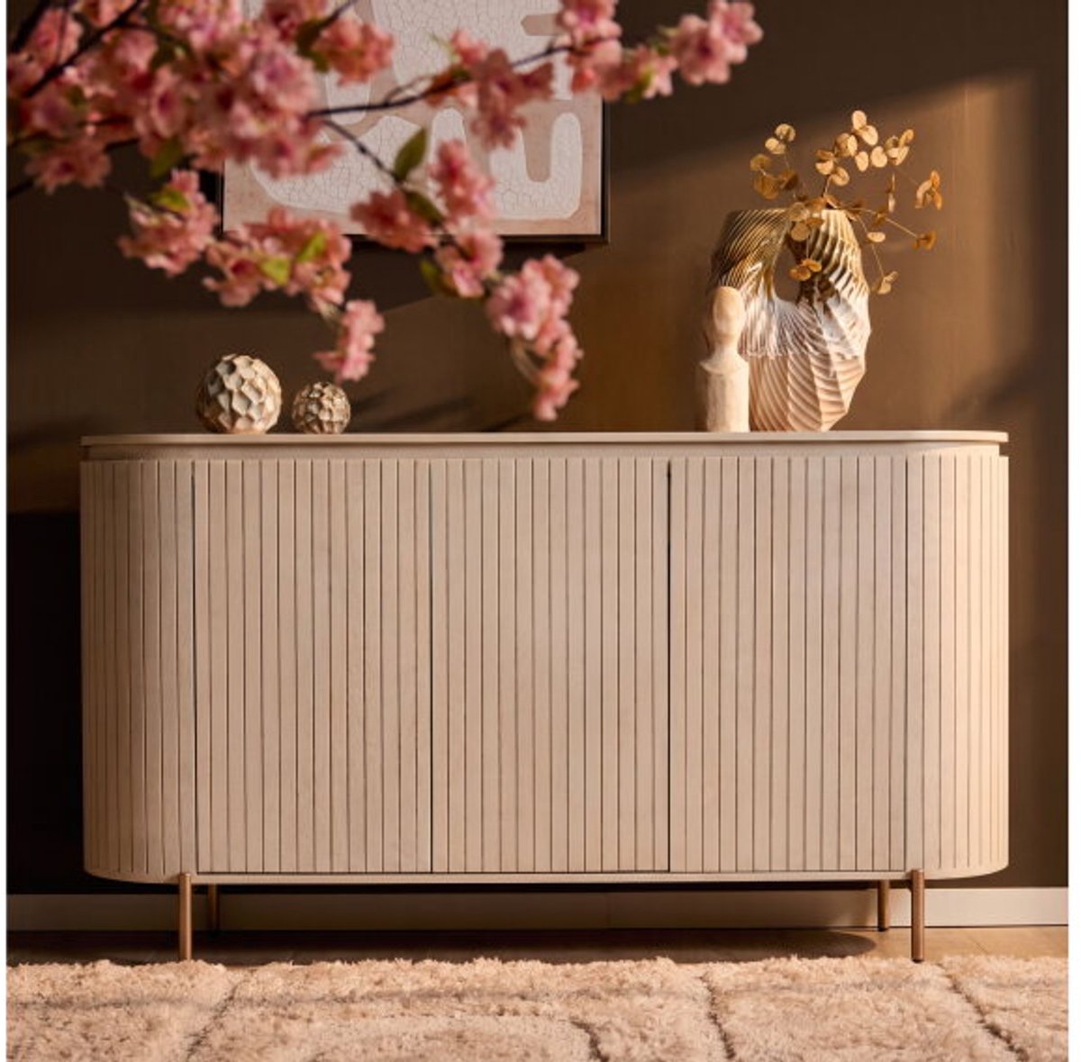 Starfurn - Dressoir Solana mangohout 165 cm - zand