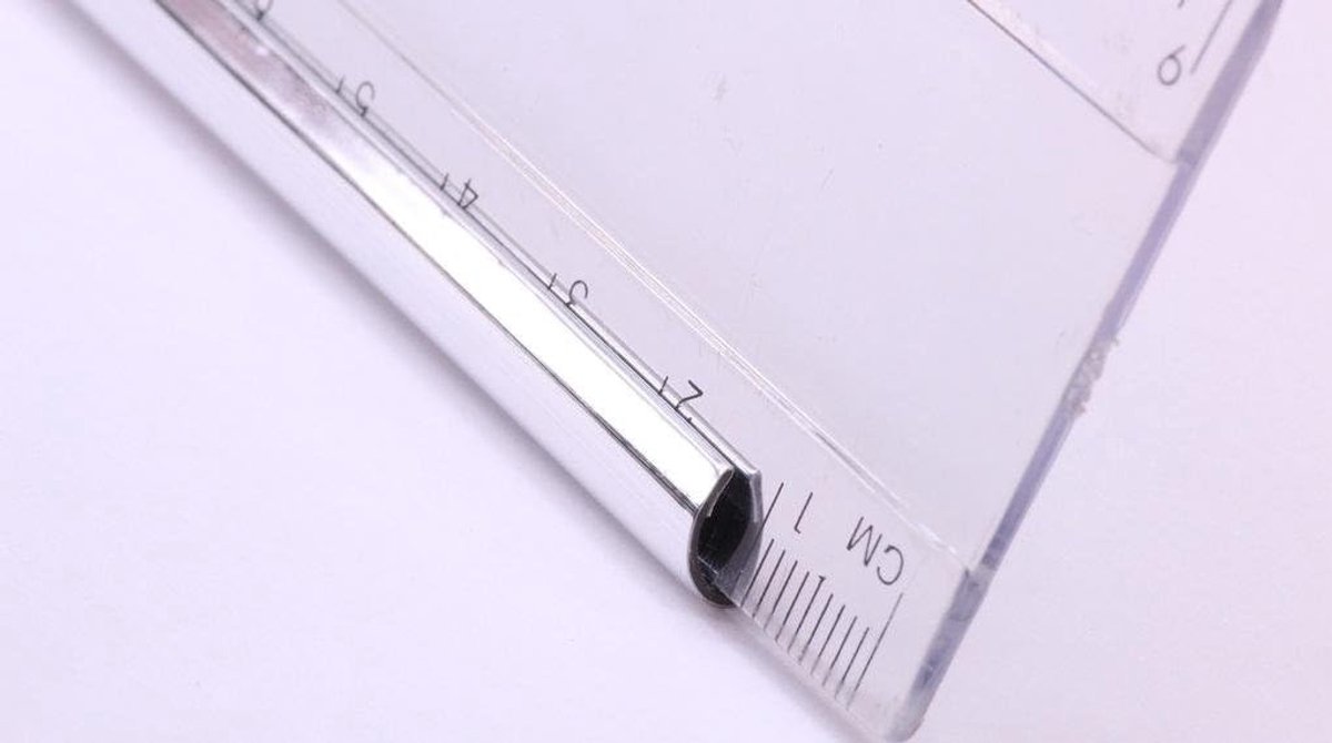 CHROME piping edge randbescherming - U-profiel - 3 meter - perfecte afwerking van randen - ShopVlot