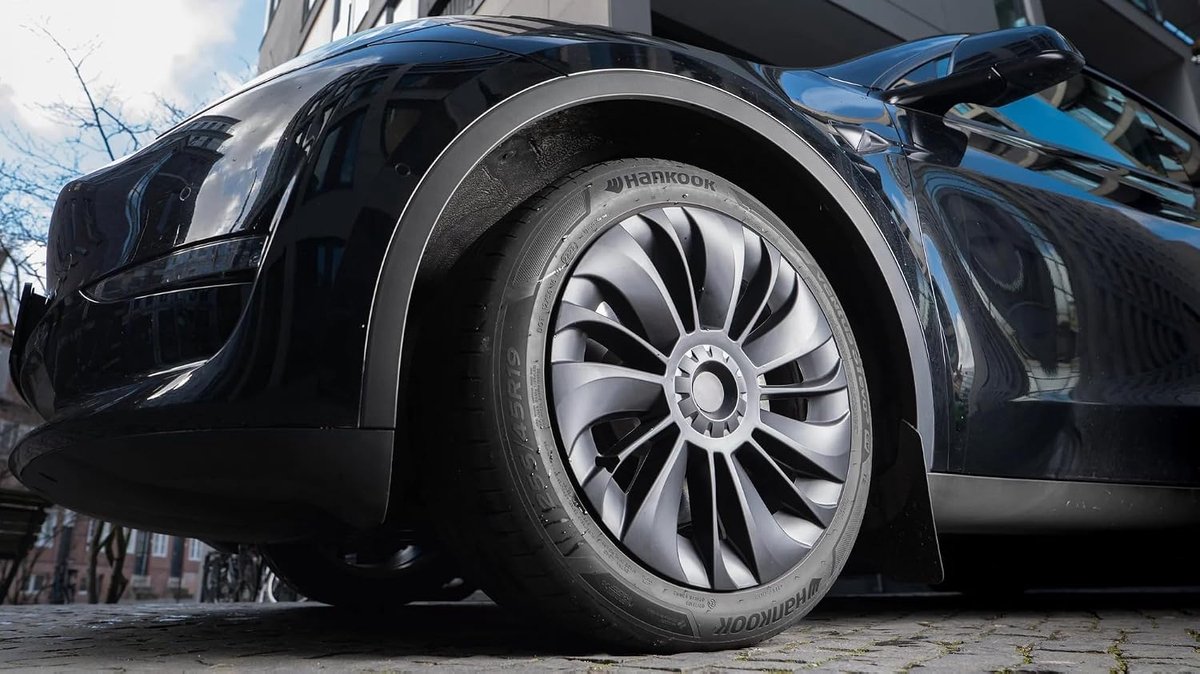 Wieltrim 19 Inch - Matte Zwart - Sportieve Turbine Stijl - Eenvoudige installatie - ShopVlot