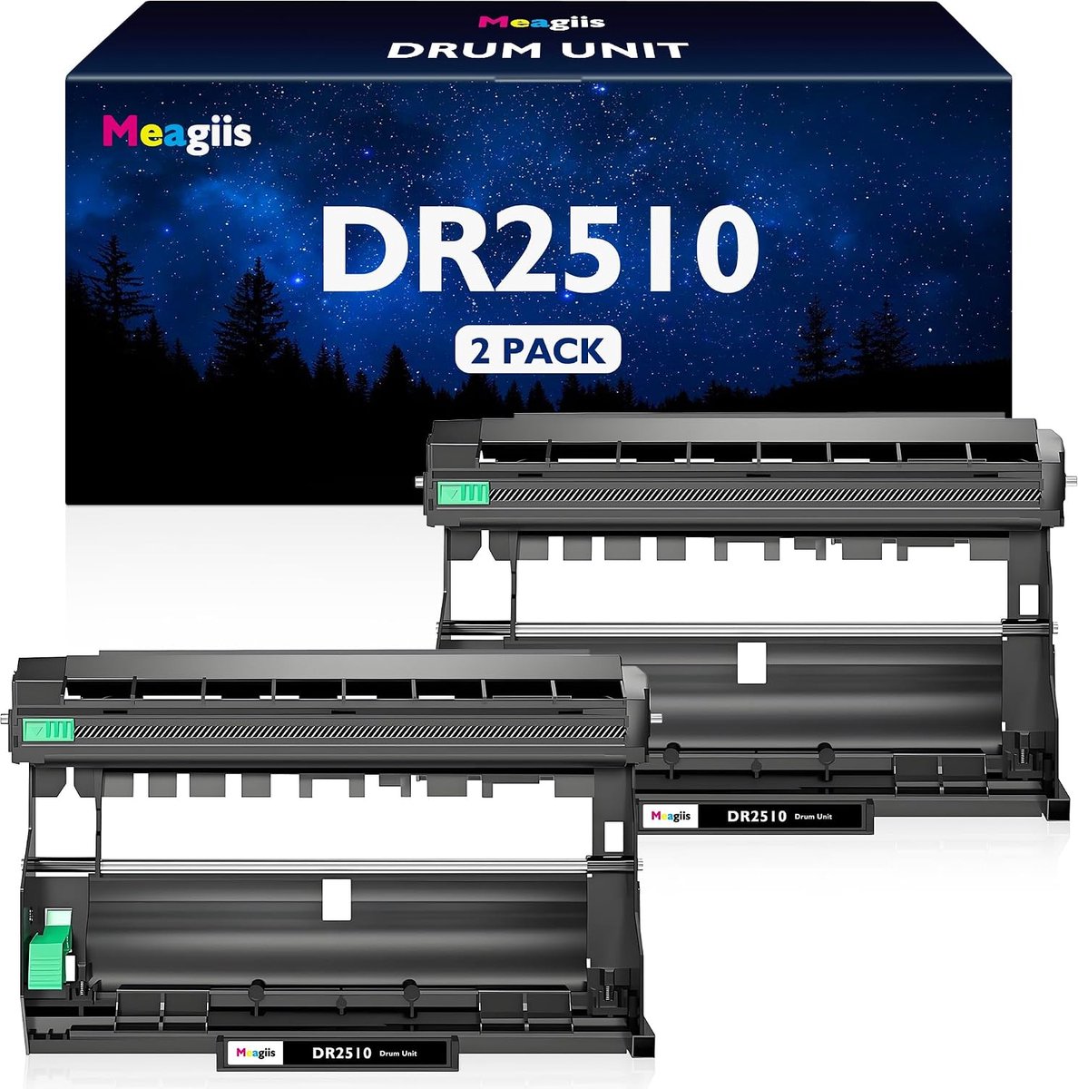 Drumcompatibel Brother DR2510 - Hoge capaciteit - Veelzijdige compatibiliteit - Ideaal voor kantoor - ShopVlot