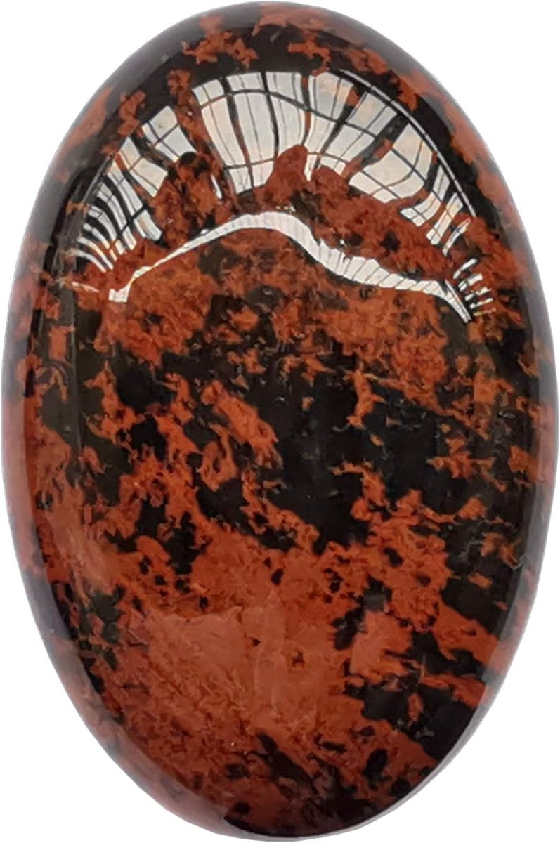 Zorgenstenen helende kristal - ovale handpalmzakken 80g - natuurlijke gouden zwaan - voor massage en reiki - ShopVlot