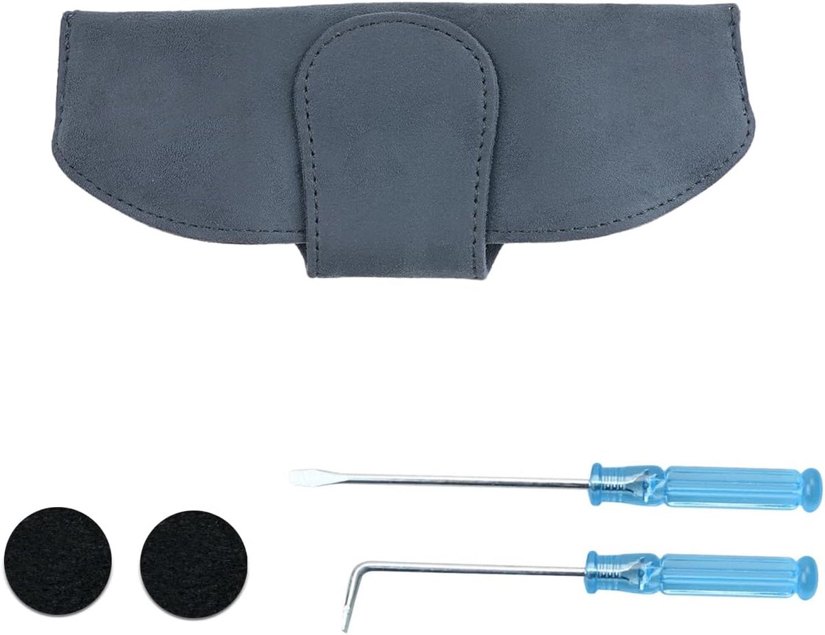 Zonnebrilhouder auto - suede - magnetisch - veilig opbergen - ShopVlot