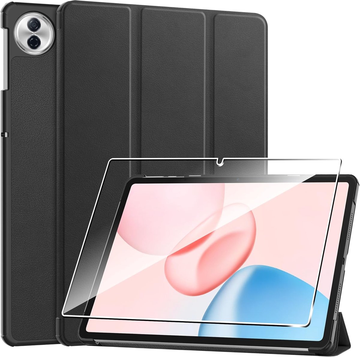 Beschermhoes voor Honor Pad 10 12.1 Inch - PU Leer Flip Case - Automatische Slaap/Wekfunctie - ShopVlot