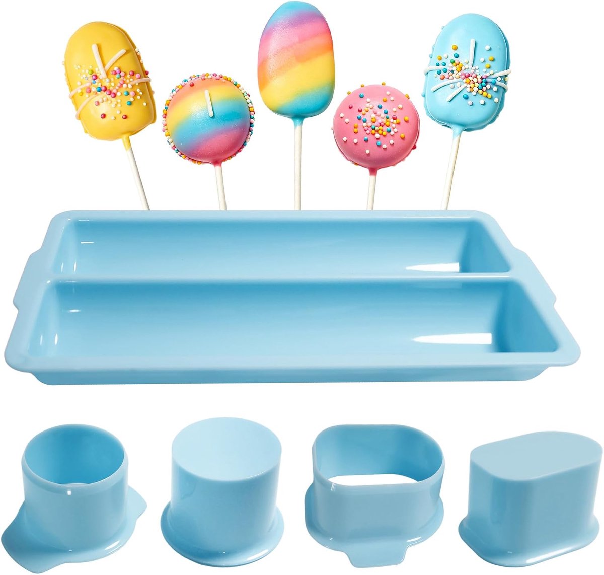Cakesicle snijder en cake pop mal set - Compleet bakpakket - Mallen voor thuis en feestelijke lekkernijen - ShopVlot