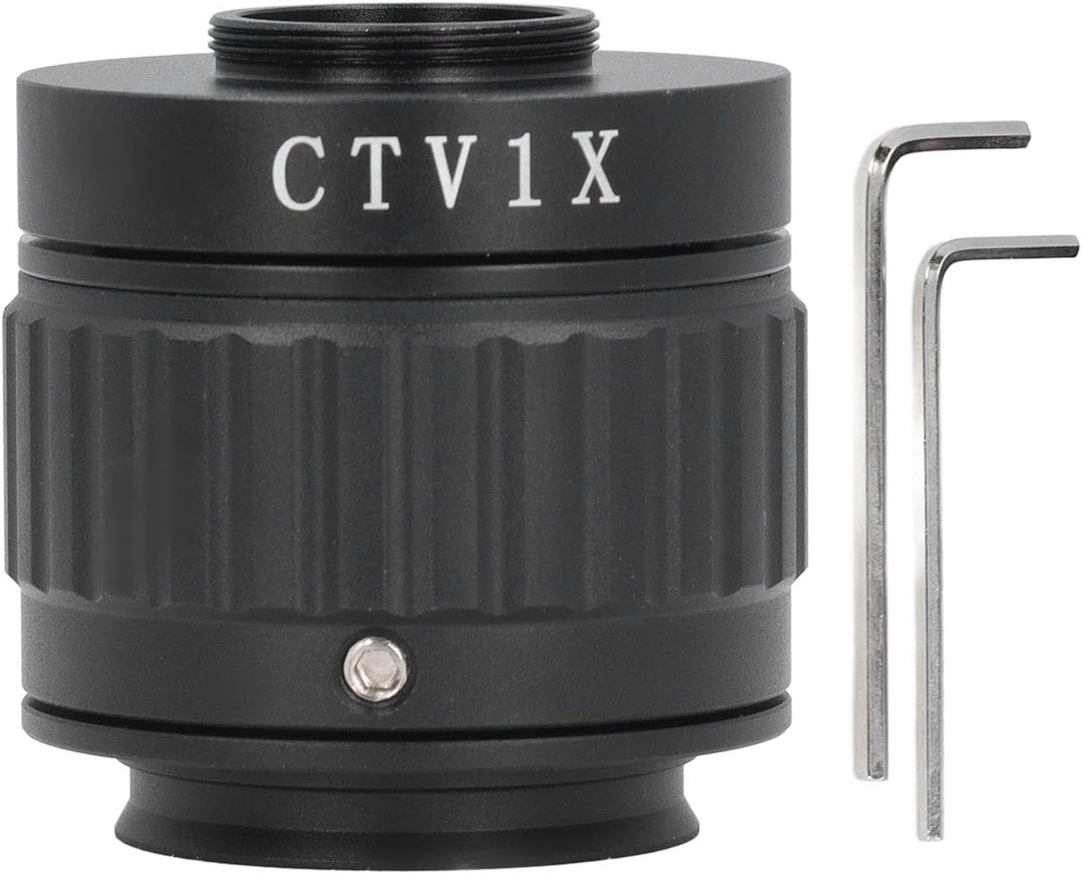 Microscoopcamera Mount 38mm - Verstelbare brandpuntsafstand - CTV interface voor hobbyisten - ShopVlot