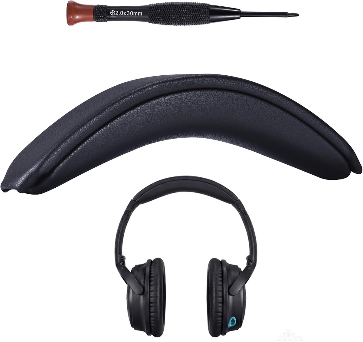 Hoofdband cover voor Bose QuietComfort 25 - zacht materiaal - comfortabele pasvorm - perfect voor dagelijks gebruik - ShopVlot